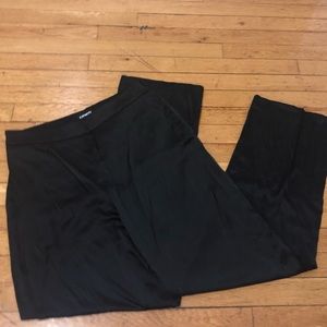 Express Black Silk Dress Pants